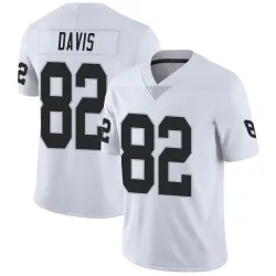 Men's Al Davis Las Vegas Raiders No.82 Limited Vapor Untouchable Jersey - White