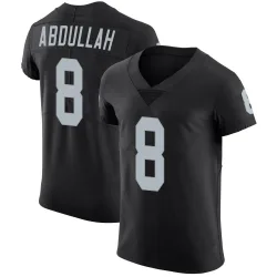 Men's Ameer Abdullah Las Vegas Raiders No.8 Elite Team Color Vapor Untouchable Jersey - Black