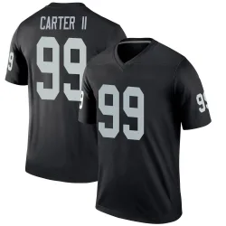 Men's Andre Carter II Las Vegas Raiders No.99 Legend Jersey - Black