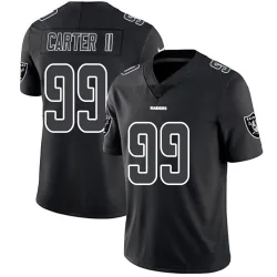 Men's Andre Carter II Las Vegas Raiders No.99 Limited Jersey - Black Impact