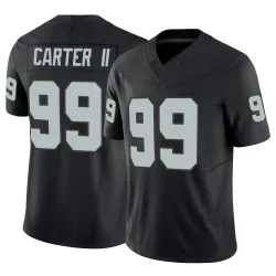 Men's Andre Carter II Las Vegas Raiders No.99 Limited Vapor F.U.S.E. Jersey - Black