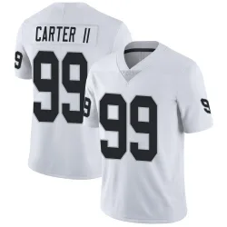 Men's Andre Carter II Las Vegas Raiders No.99 Limited Vapor Untouchable Jersey - White