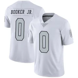 Men's Anthony Booker Jr. Las Vegas Raiders No.0 Limited Color Rush Jersey - White