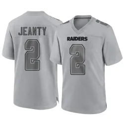 Men's Ashton Jeanty Las Vegas Raiders No.2 Game Atmosphere Fashion Jersey - Gray