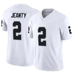 Men's Ashton Jeanty Las Vegas Raiders No.2 Limited Vapor F.U.S.E. Jersey - White