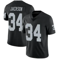 Men's Bo Jackson Las Vegas Raiders No.34 Limited Team Color Vapor Untouchable Jersey - Black