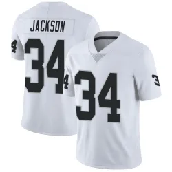 Men's Bo Jackson Las Vegas Raiders No.34 Limited Vapor Untouchable Jersey - White