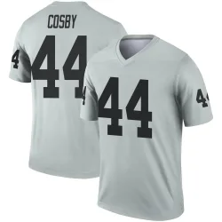 Men's Bryce Cosby Las Vegas Raiders No.44 Legend Inverted Silver Jersey