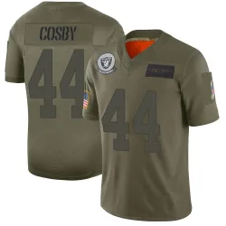 Men's Bryce Cosby Las Vegas Raiders No.44 Limited 2019 Salute to Service Jersey - Camo