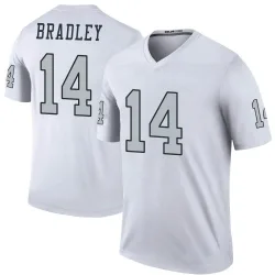 Men's Carter Bradley Las Vegas Raiders No.14 Legend Color Rush Jersey - White