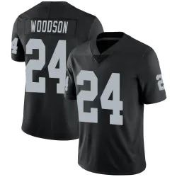 Men's Charles Woodson Las Vegas Raiders No.24 Limited Team Color Vapor Untouchable Jersey - Black