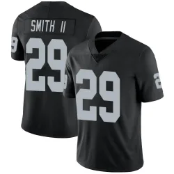 Men's Chris Smith II Las Vegas Raiders No.29 Limited Team Color Vapor Untouchable Jersey - Black