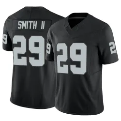 Men's Chris Smith II Las Vegas Raiders No.29 Limited Vapor F.U.S.E. Jersey - Black