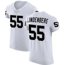 Men's Cody Lindenberg Las Vegas Raiders No.55 Elite Vapor Untouchable Jersey - White