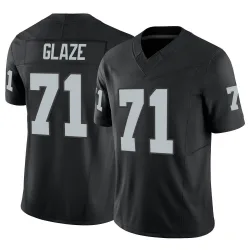 Men's DJ Glaze Las Vegas Raiders No.71 Limited Vapor F.U.S.E. Jersey - Black