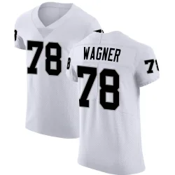 Men's Dalton Wagner Las Vegas Raiders No.78 Elite Vapor Untouchable Jersey - White