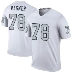 Men's Dalton Wagner Las Vegas Raiders No.78 Legend Color Rush Jersey - White