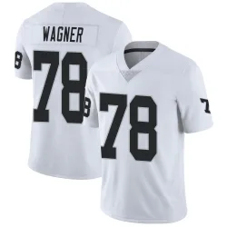 Men's Dalton Wagner Las Vegas Raiders No.78 Limited Vapor Untouchable Jersey - White
