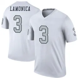 Men's Daryle Lamonica Las Vegas Raiders No.3 Legend Color Rush Jersey - White