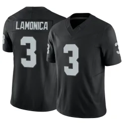 Men's Daryle Lamonica Las Vegas Raiders No.3 Limited Vapor F.U.S.E. Jersey - Black
