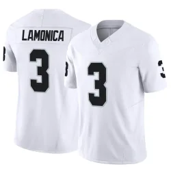 Men's Daryle Lamonica Las Vegas Raiders No.3 Limited Vapor F.U.S.E. Jersey - White