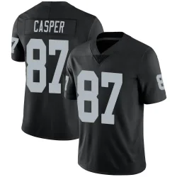 Men's Dave Casper Las Vegas Raiders No.87 Limited Team Color Vapor Untouchable Jersey - Black