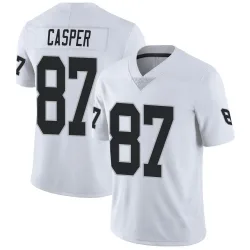 Men's Dave Casper Las Vegas Raiders No.87 Limited Vapor Untouchable Jersey - White