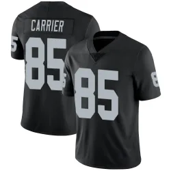 Men's Derek Carrier Las Vegas Raiders No.85 Limited Team Color Vapor Untouchable Jersey - Black