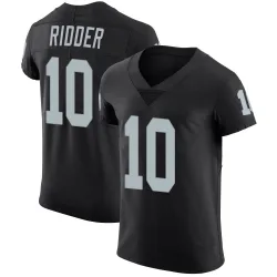 Men's Desmond Ridder Las Vegas Raiders No.10 Elite Team Color Vapor Untouchable Jersey - Black