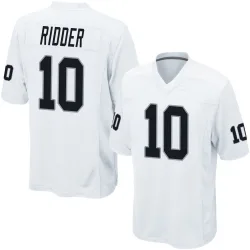 Men's Desmond Ridder Las Vegas Raiders No.10 Game Jersey - White
