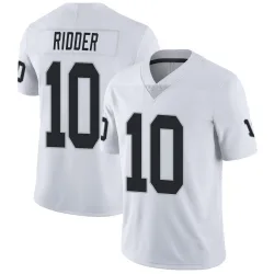 Men's Desmond Ridder Las Vegas Raiders No.10 Limited Vapor Untouchable Jersey - White