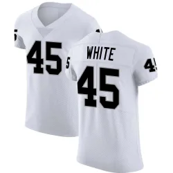 Men's Devin White Las Vegas Raiders No.45 Elite Vapor Untouchable Jersey - White