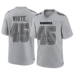 Men's Devin White Las Vegas Raiders No.45 Game Atmosphere Fashion Jersey - Gray