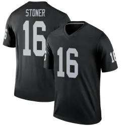 Men's Dillon Stoner Las Vegas Raiders No.16 Legend Jersey - Black