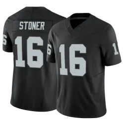Men's Dillon Stoner Las Vegas Raiders No.16 Limited Vapor F.U.S.E. Jersey - Black