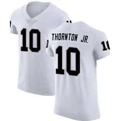 Men's Dont'e Thornton Jr. Las Vegas Raiders No.10 Elite Vapor Untouchable Jersey - White
