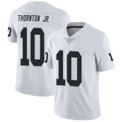 Men's Dont'e Thornton Jr. Las Vegas Raiders No.10 Limited Vapor Untouchable Jersey - White