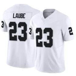 Men's Dylan Laube Las Vegas Raiders No.23 Limited Vapor F.U.S.E. Jersey - White