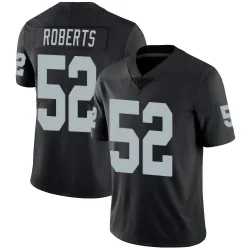 Men's Elandon Roberts Las Vegas Raiders No.52 Limited Team Color Vapor Untouchable Jersey - Black