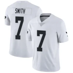 Men's Geno Smith Las Vegas Raiders No.7 Limited Vapor Untouchable Jersey - White