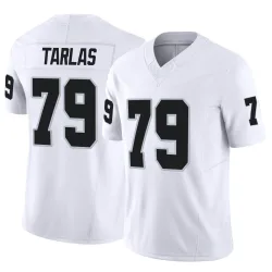 Men's George Tarlas Las Vegas Raiders No.79 Limited Vapor F.U.S.E. Jersey - White