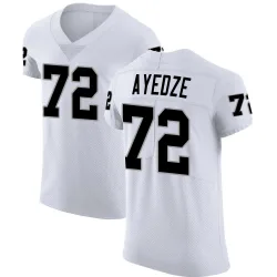 Men's Gottlieb Ayedze Las Vegas Raiders No.72 Elite Vapor Untouchable Jersey - White