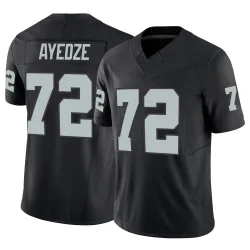 Men's Gottlieb Ayedze Las Vegas Raiders No.72 Limited Vapor F.U.S.E. Jersey - Black