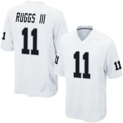 Men's Henry Ruggs III Las Vegas Raiders No.11 Game Jersey - White