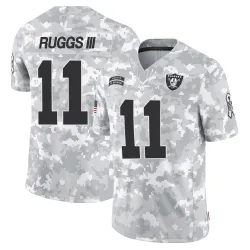 Men's Henry Ruggs III Las Vegas Raiders No.11 Limited 2024 Salute to Service Jersey - Arctic Camo
