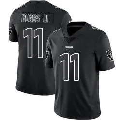 Men's Henry Ruggs III Las Vegas Raiders No.11 Limited Jersey - Black Impact