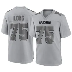 Men's Howie Long Las Vegas Raiders No.75 Game Atmosphere Fashion Jersey - Gray