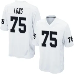 Men's Howie Long Las Vegas Raiders No.75 Game Jersey - White