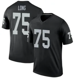 Men's Howie Long Las Vegas Raiders No.75 Legend Jersey - Black
