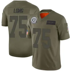Men's Howie Long Las Vegas Raiders No.75 Limited 2019 Salute to Service Jersey - Camo